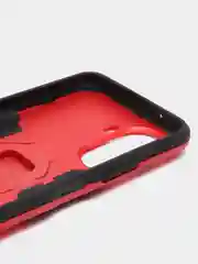 Красный чехол противоударный с кольцом на Huawei Nova Y70 (Хуавей Нова У70)