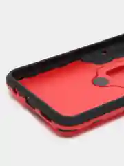 Красный чехол противоударный с кольцом на Huawei Nova Y70 (Хуавей Нова У70)