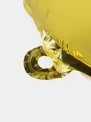Золотой воздушный шар Олень с санями, ходячие фигуры