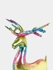 Индиго воздушный шар Олень с санями, ходячие фигуры