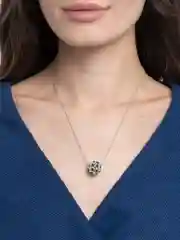 Лесной зеленый цепочка с кулоном