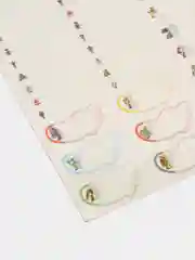 Индиго наклейки на канцтовары именные