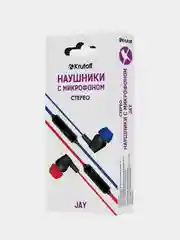 Наушники с микрофоном Krutoff Jay, белый