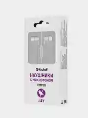 Наушники с микрофоном Krutoff Jay, белый