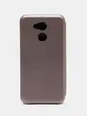 Серый чехол книжка Honor 6c pro