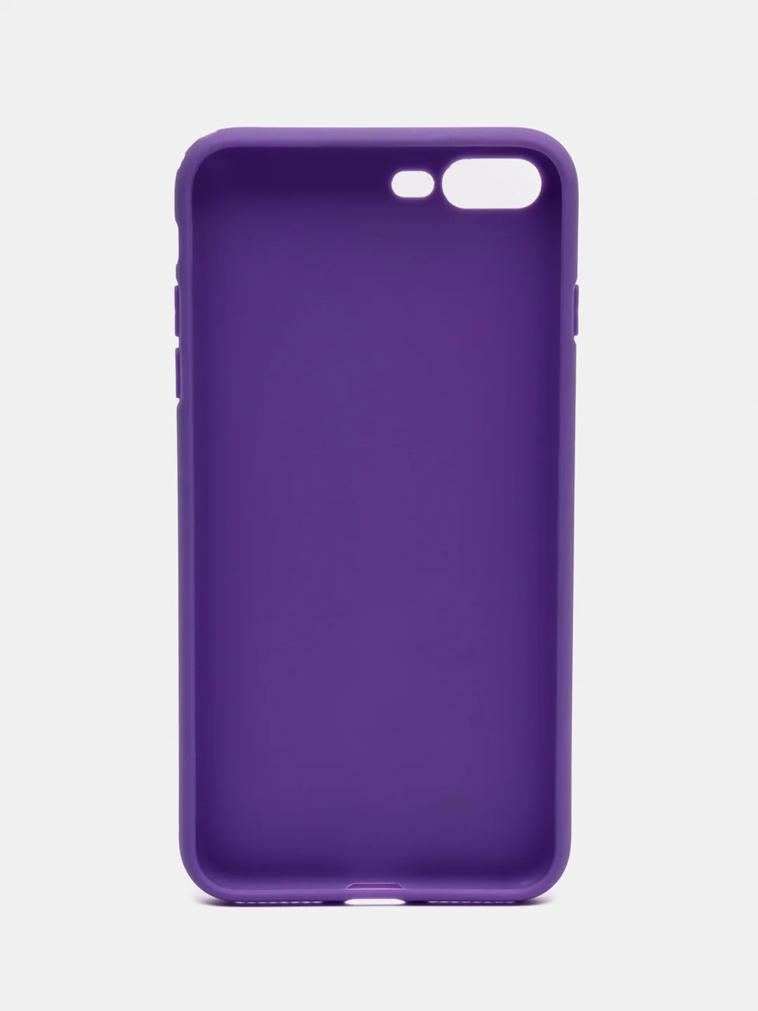 Фиолетовый силиконовый чехол для iPhone 5/5s/se, 6/6s, 7/8, 7+/8+, X/Xs, Xs max, Xr, 11, 11 pro