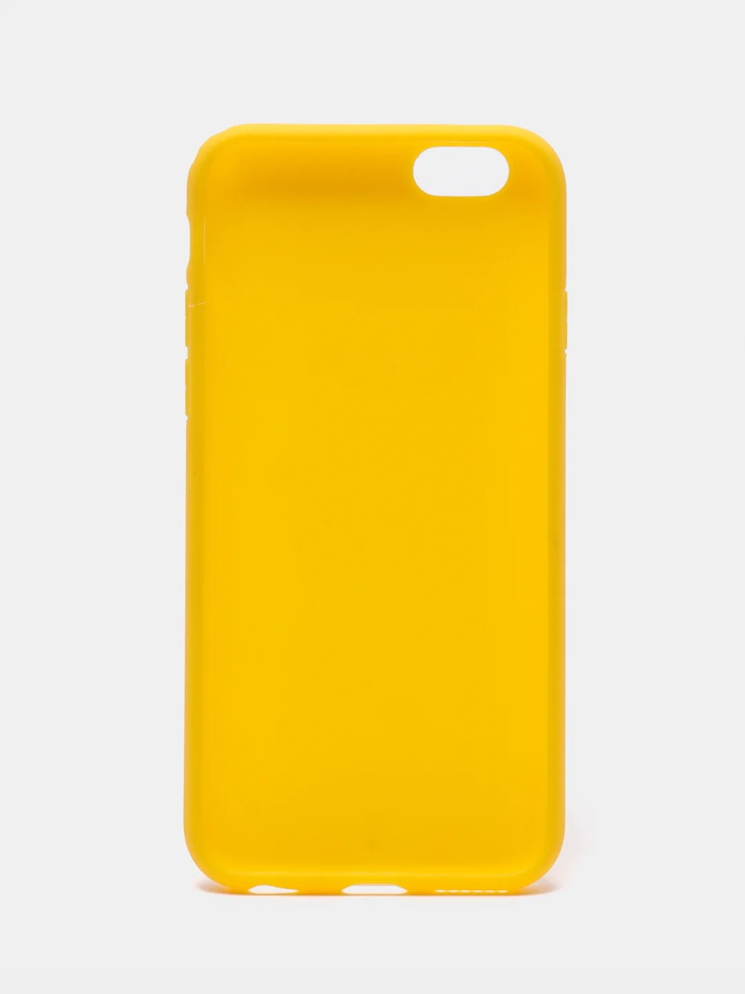Желтый силиконовый чехол для iPhone 5/5s/se, 6/6s, 7/8, 7+/8+, X/Xs, Xs max, Xr, 11, 11 pro
