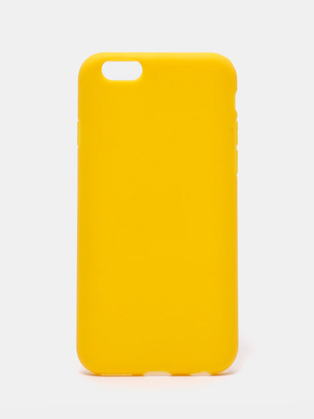 Желтый силиконовый чехол для iPhone 5/5s/se, 6/6s, 7/8, 7+/8+, X/Xs, Xs max, Xr, 11, 11 pro