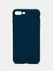 Темно-синий силиконовый чехол для iPhone 5/5s/se, 6/6s, 7/8, 7+/8+, X/Xs, Xs max, Xr, 11, 11 pro