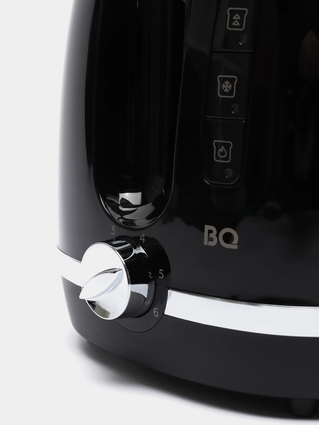 Черный тостер электрический BQ T1711, 900 Вт, 6 режимов