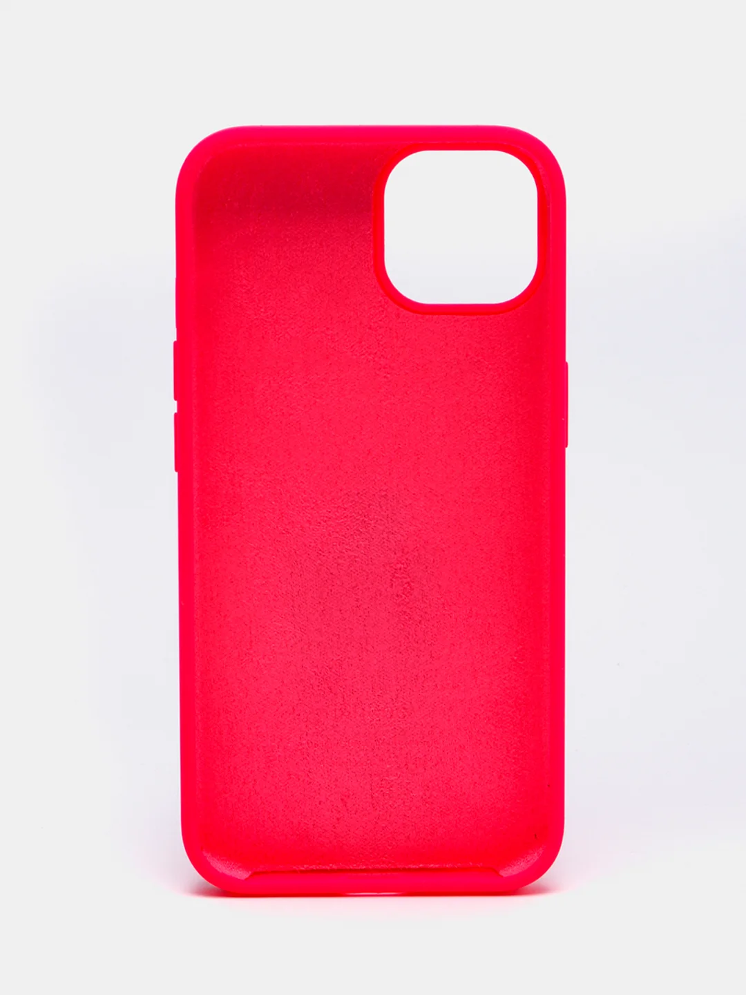 Фуксия чехол Silicone Case для iPhone 13 / 14, Pro, Pro Max с закрытым низом