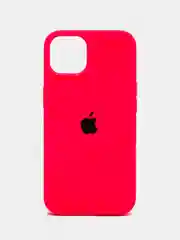 Фуксия чехол Silicone Case для iPhone 13 / 14, Pro, Pro Max с закрытым низом