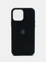 Черный чехол Silicone Case для iPhone 13 / 14, Pro, Pro Max с закрытым низом