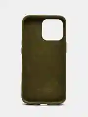 Зелёный хаки чехол Silicone Case для iPhone 13 / 14, Pro, Pro Max с закрытым низом