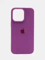 Марсала чехол Silicone Case для iPhone 13 / 14, Pro, Pro Max с закрытым низом
