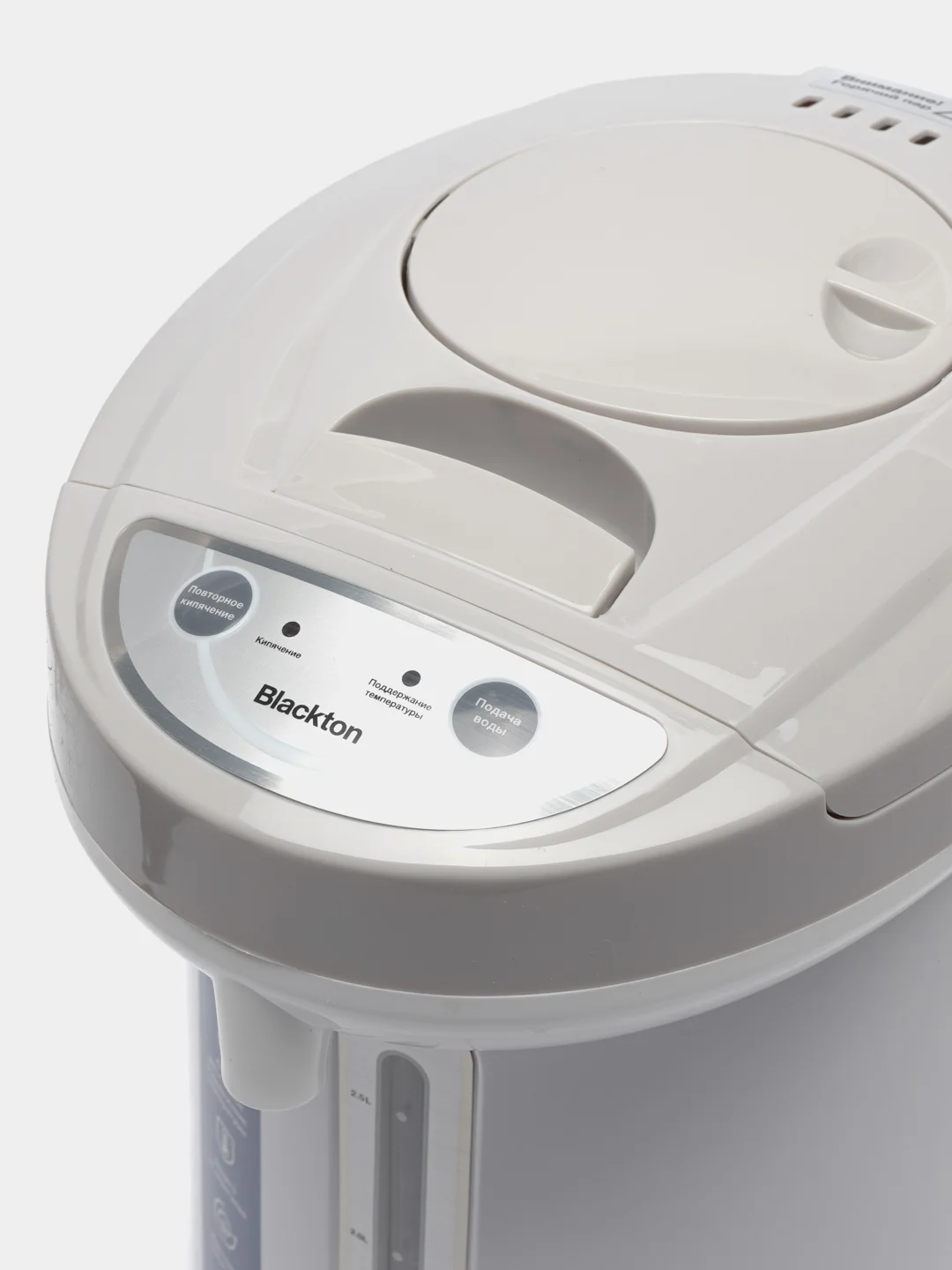 Белый термопот электрический Blackton BT TP331, 600 Вт / 3 л, чайник-термос