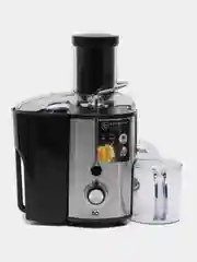 Серый электрическая соковыжималка центробежная BQ J1004, 2 СКОРОСТИ, 1500 Вт, СИСТЕМА КАПЛЯ-СТОП
