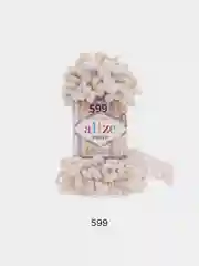 Слоновая кость пряжа Alize puffy