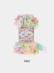 Лайм пряжа Alize puffy