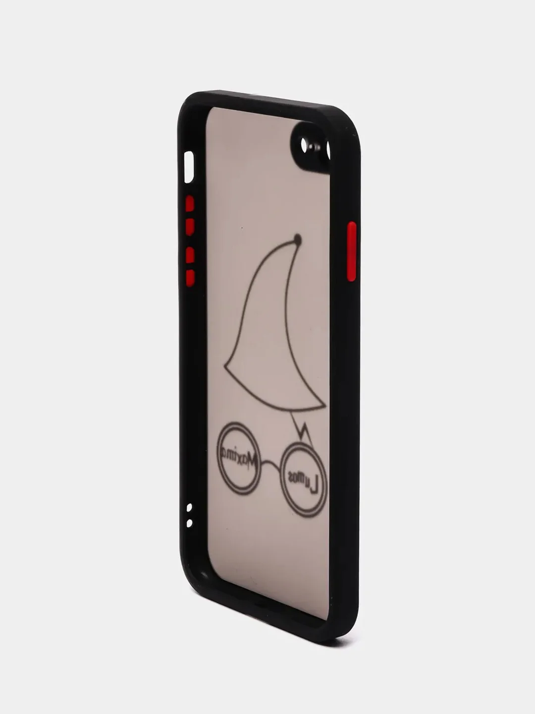 Угольный чехол матовый на телефон "Гарри Поттер" для iPhone 7/8 Plus XR 11 12 mini PRO 13
