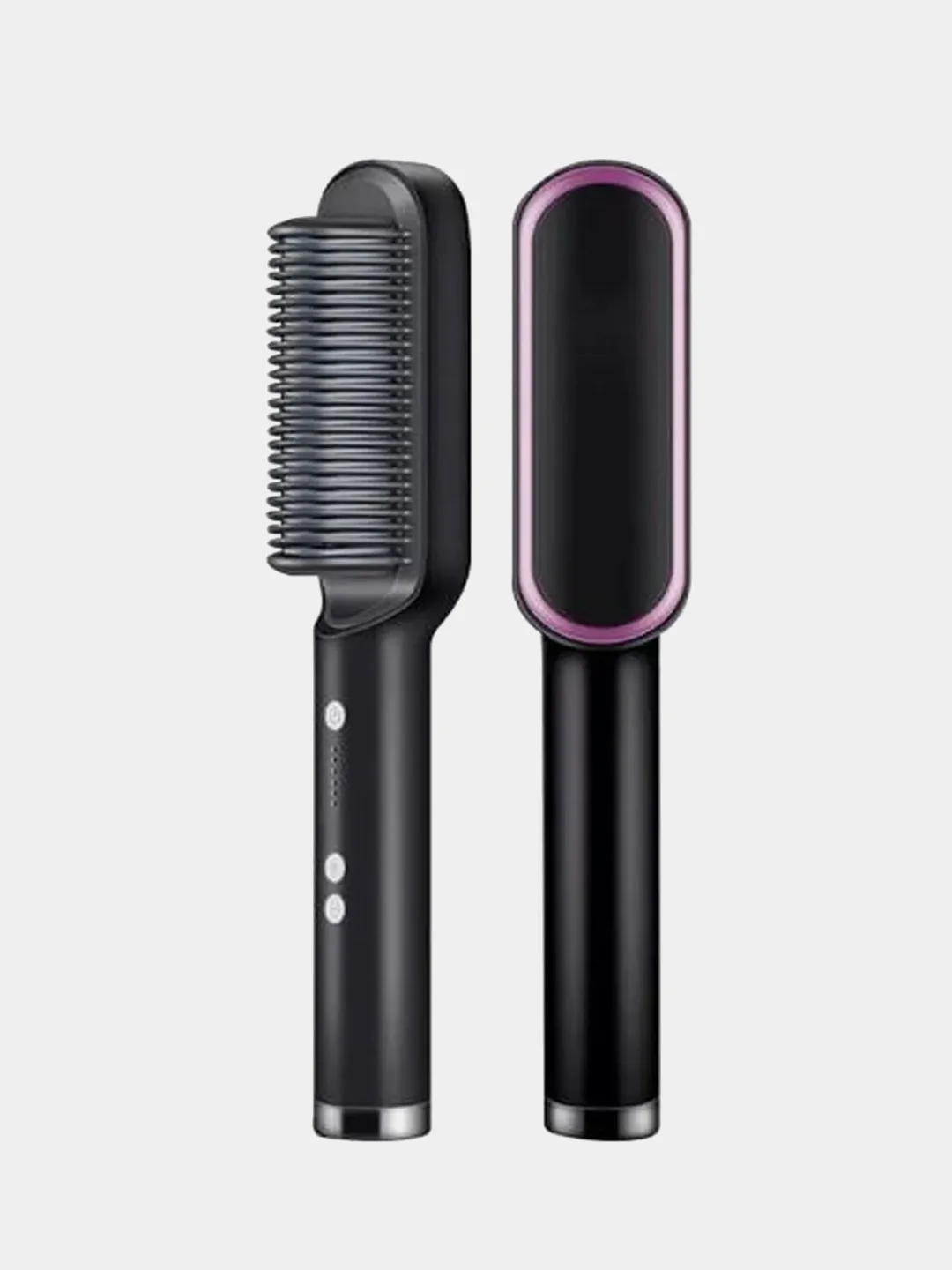 Черный выпрямитель для волос Straight comb FH909, 5 температурных режимов