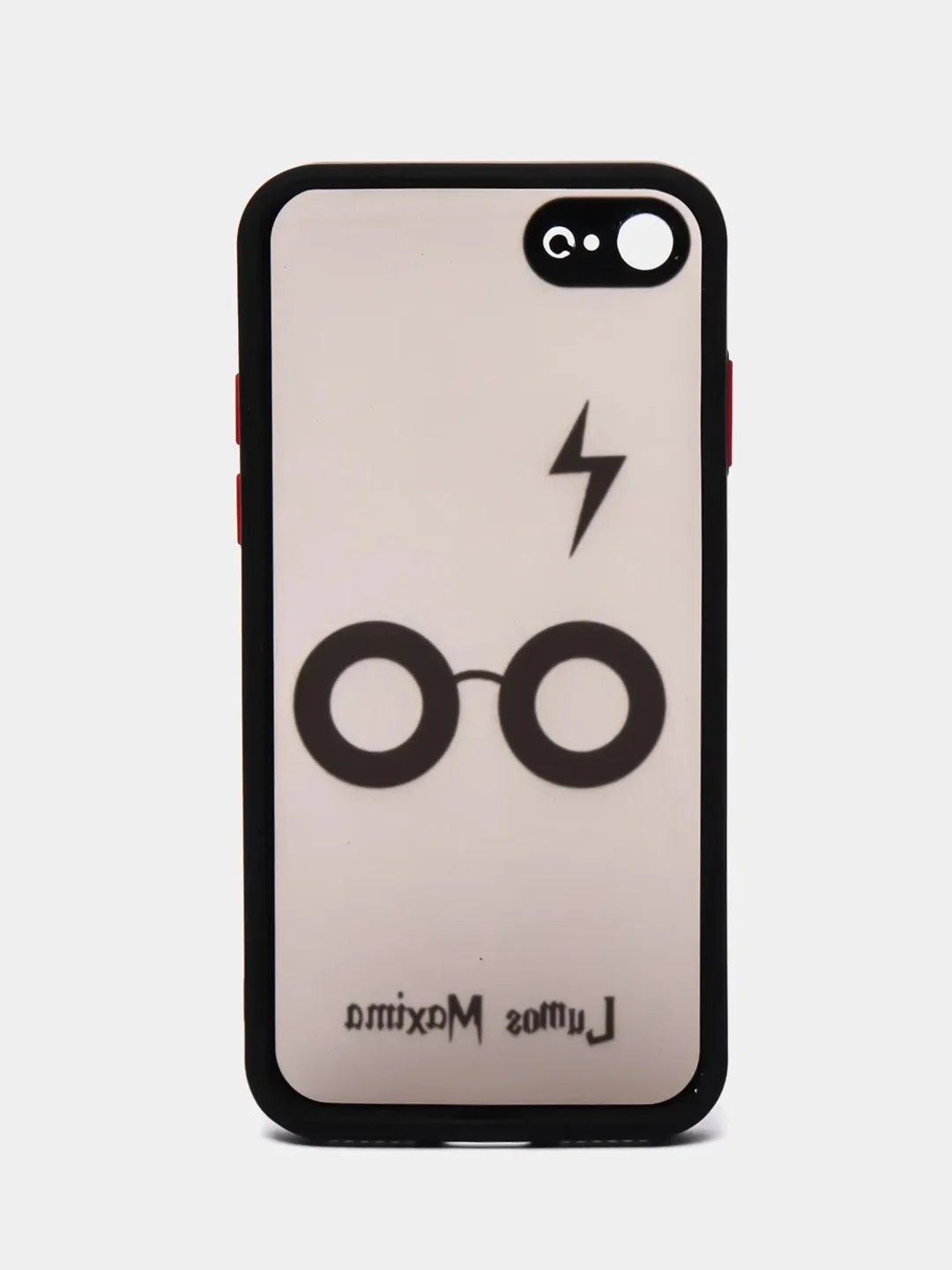 Тёмно-коричневый чехол матовый на телефон "Гарри Поттер" для iPhone 7/8 Plus XR 11 12 mini PRO 13