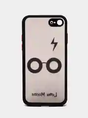 Тёмно-коричневый чехол матовый на телефон "Гарри Поттер" для iPhone 7/8 Plus XR 11 12 mini PRO 13