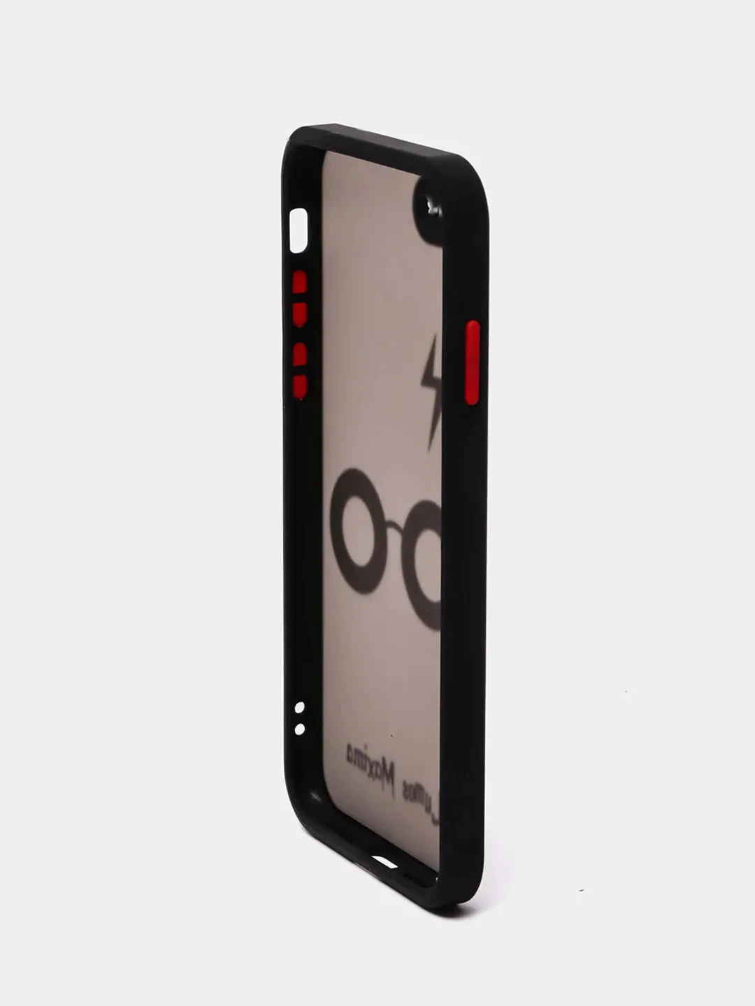 Тёмно-коричневый чехол матовый на телефон "Гарри Поттер" для iPhone 7/8 Plus XR 11 12 mini PRO 13