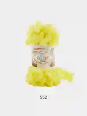 Желтый пряжа Alize puffy