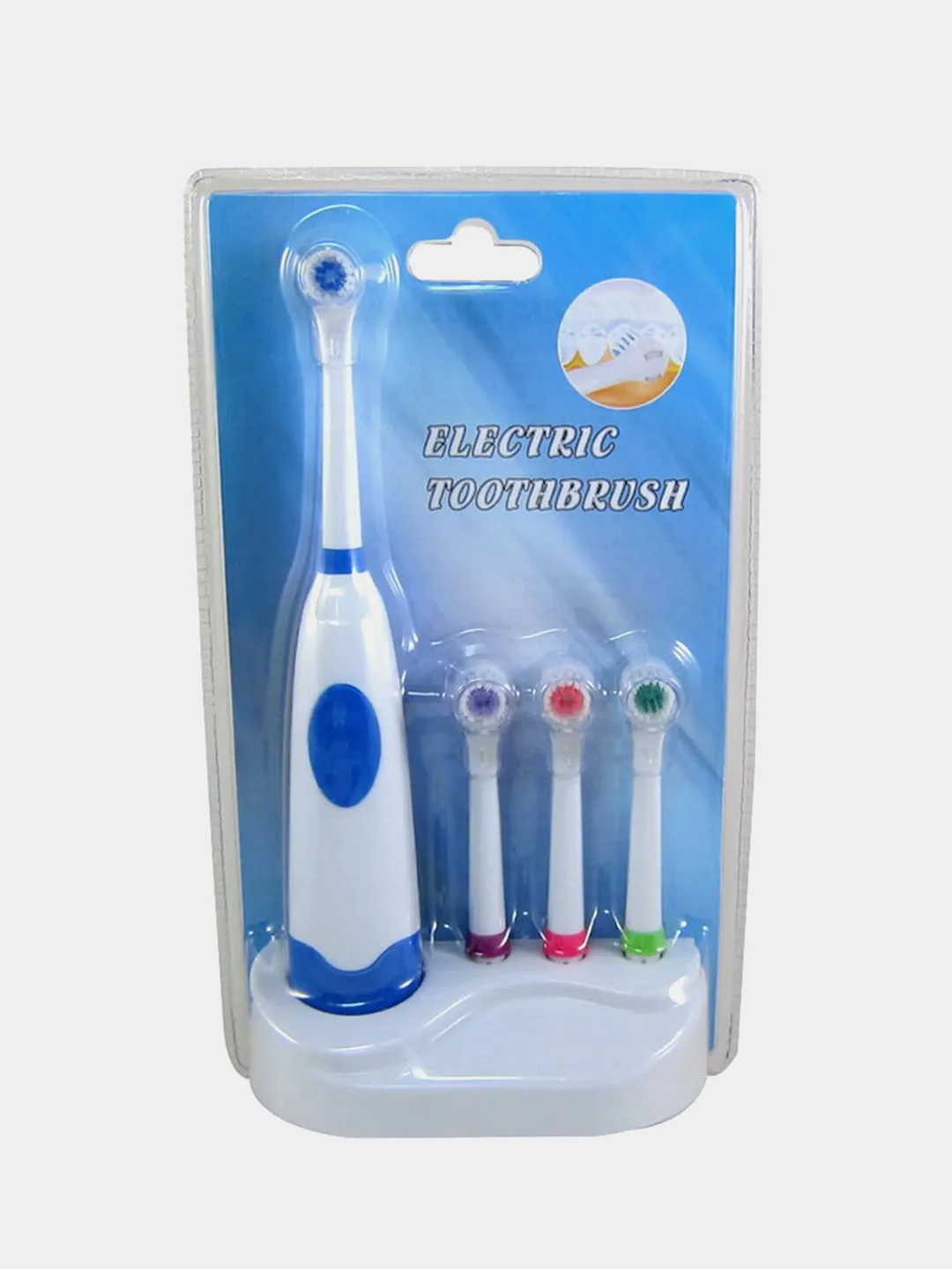 Синий электрическая зубная щётка ELECTRIC TOOTHBRUSH