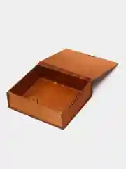 Бежевый копилка деревянная