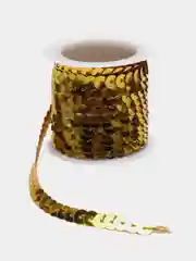 Золотой украшение  Пайетки