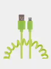 Лесной зеленый кабель для зарядки Micro USB