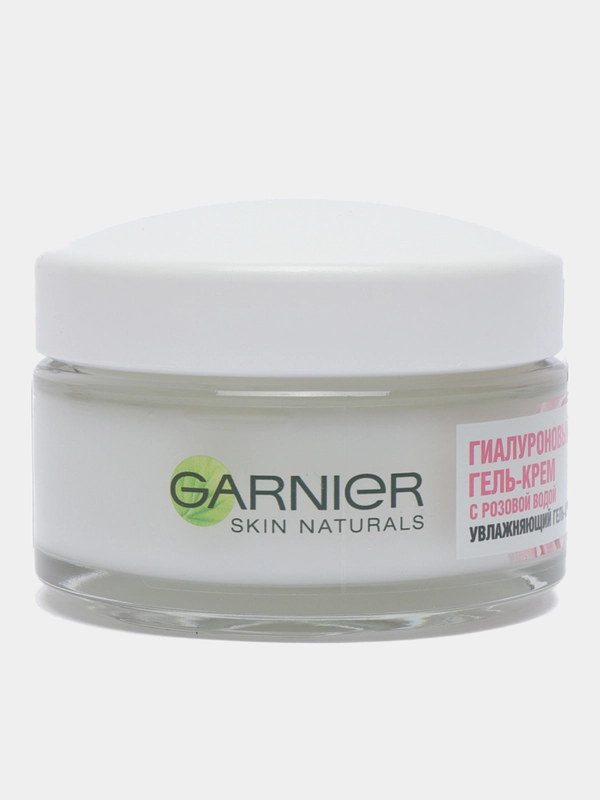 GARNIER Гиалуроновый Гель-Крем с розовой водой, 50 мл
