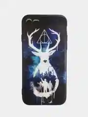 Фиолетовый чехол для Apple iPhone "Гарри Поттер", на iPhone 7, 8, 11, 12