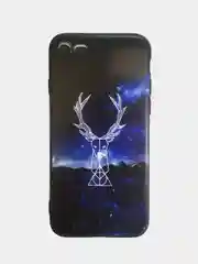 Темно-синий чехол для Apple iPhone "Гарри Поттер", на iPhone 7, 8, 11, 12