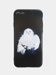 Белый чехол для Apple iPhone "Гарри Поттер", на iPhone 7, 8, 11, 12