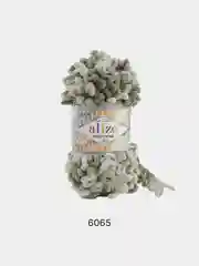 Зелёный хаки пряжа Alize Puffy fine