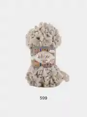 Бежевый пряжа Alize Puffy fine