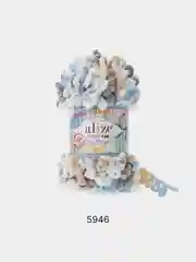 Карамельный пряжа Alize Puffy fine