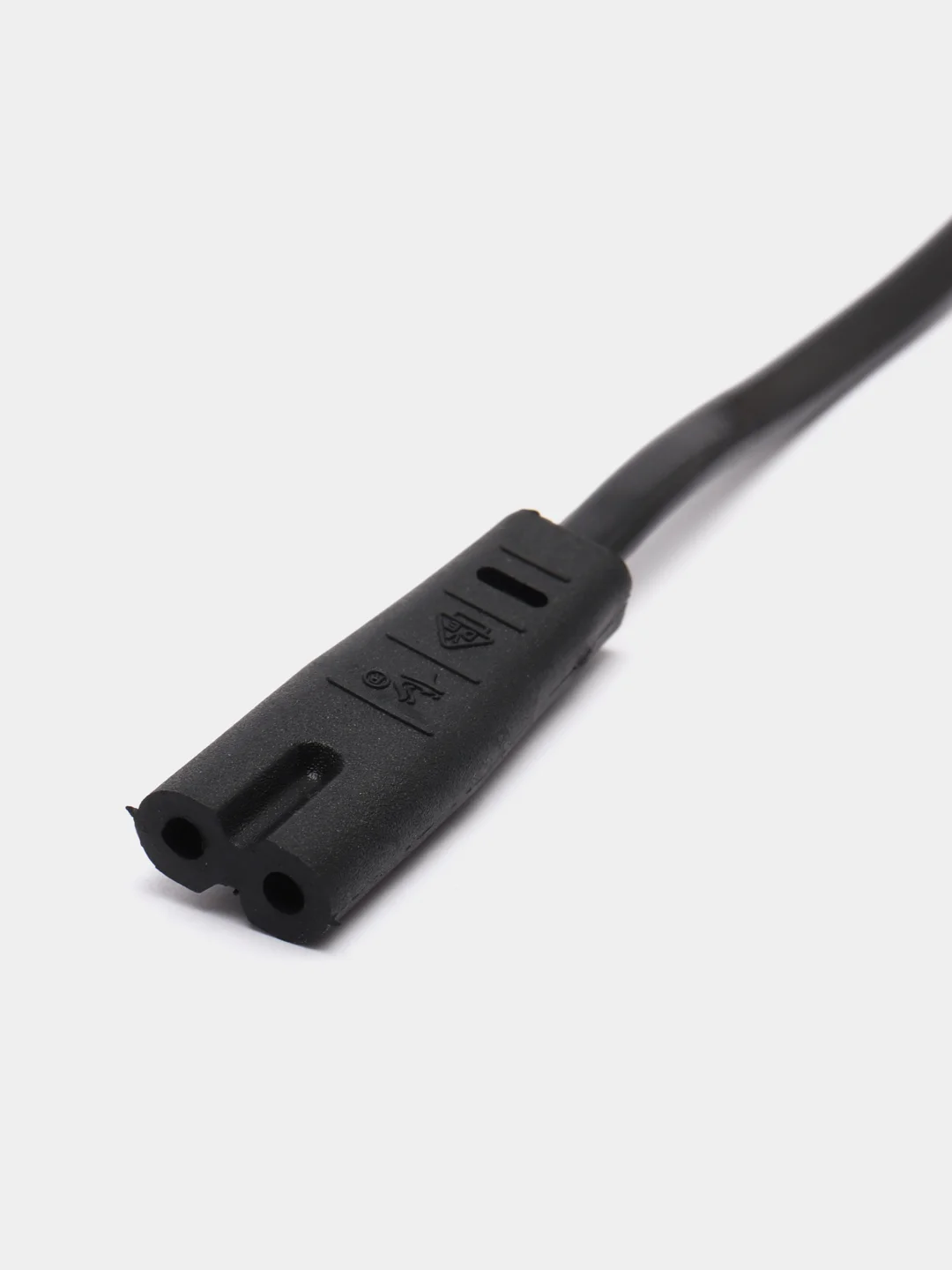 Кабель питания УНИВЕРСАЛЬНЫЙ для аудио/видеотехники C7 (2 pin),SONNEN,1,8 м,черный 513564