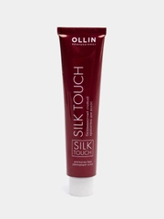 Безаммиачный краситель для волос "OLLIN PROFESSIONAL" SILK TOUCH  4/1 шатен пепельный 60мл