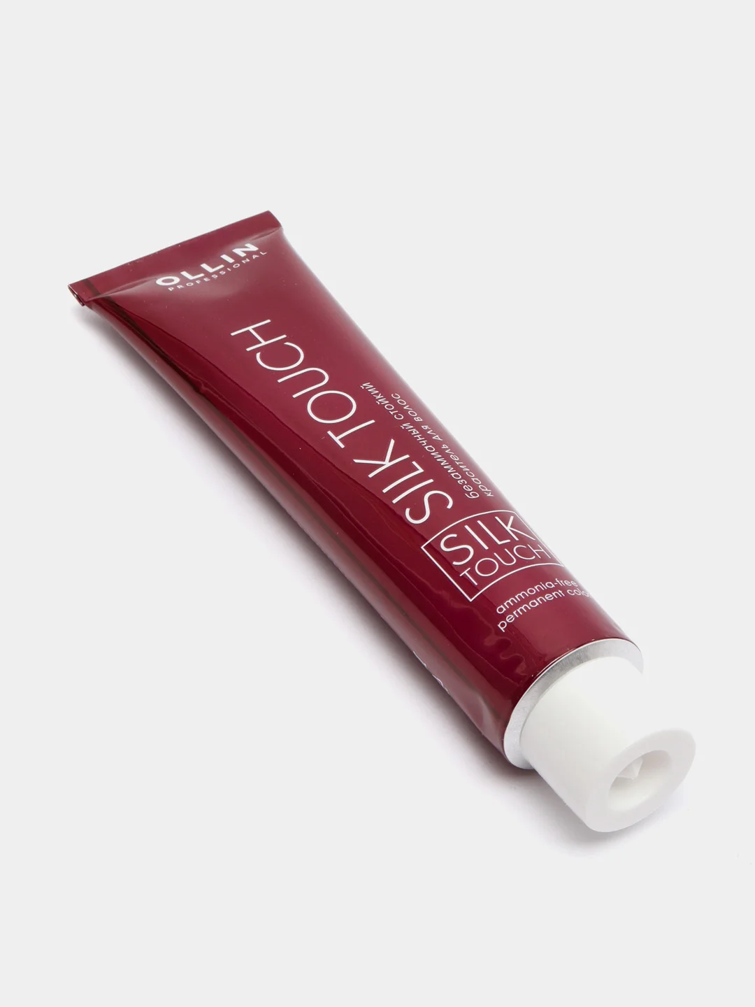Безаммиачный краситель для волос "OLLIN PROFESSIONAL" SILK TOUCH 4/1 шатен пепельный 60мл