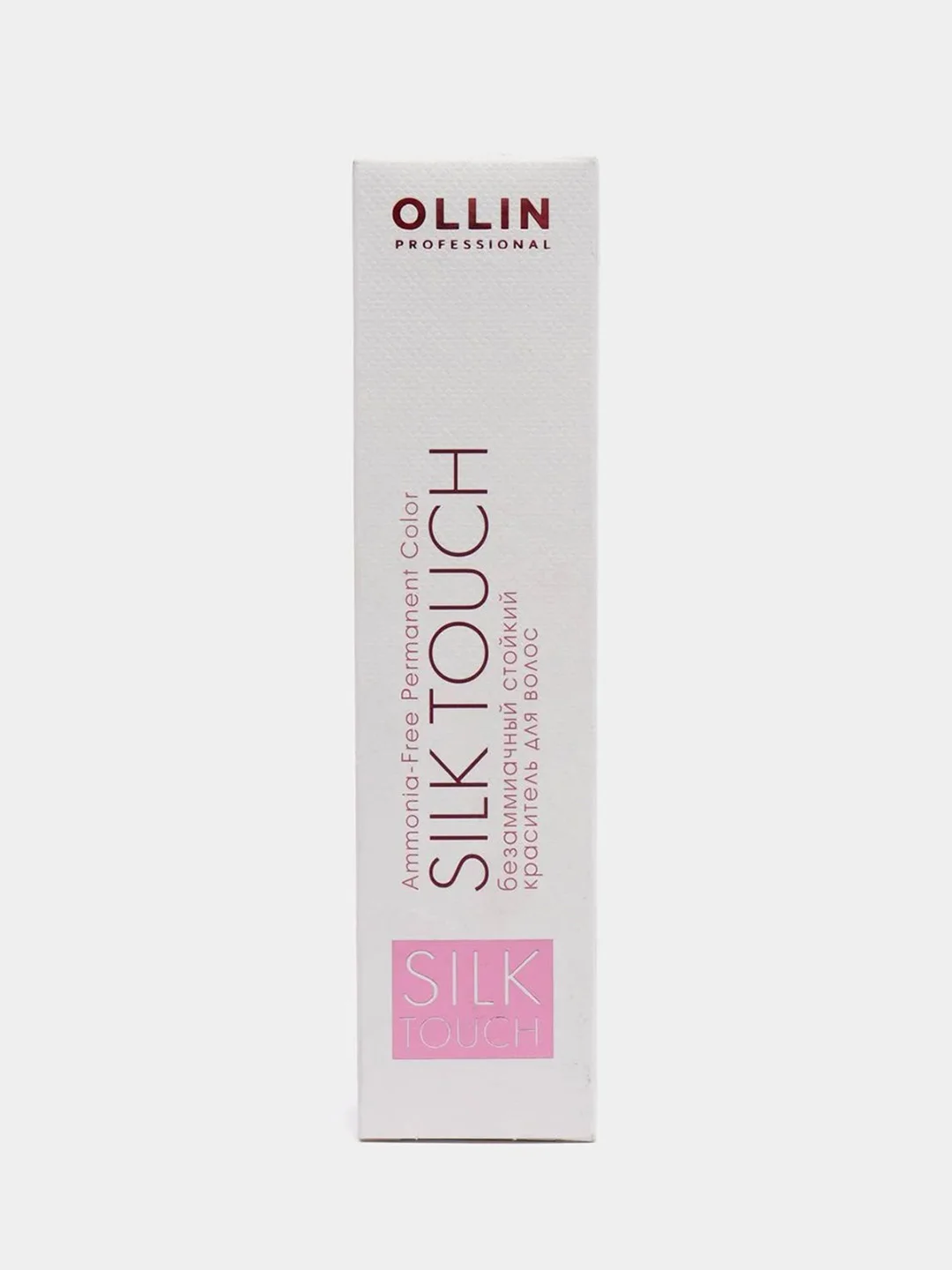 Безаммиачный краситель для волос "OLLIN PROFESSIONAL" SILK TOUCH 4/1 шатен пепельный 60мл