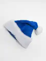 Индиго новогодняя шапка дед мороза и снегурочки /колпак