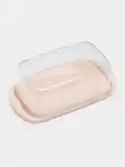 Розовый масленка пластиковая