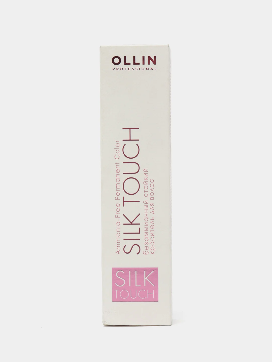 Безаммиачный краситель для волос OLLIN PROFESSIONAL SILK TOUCH 10/1 светлый блондин 60 мл