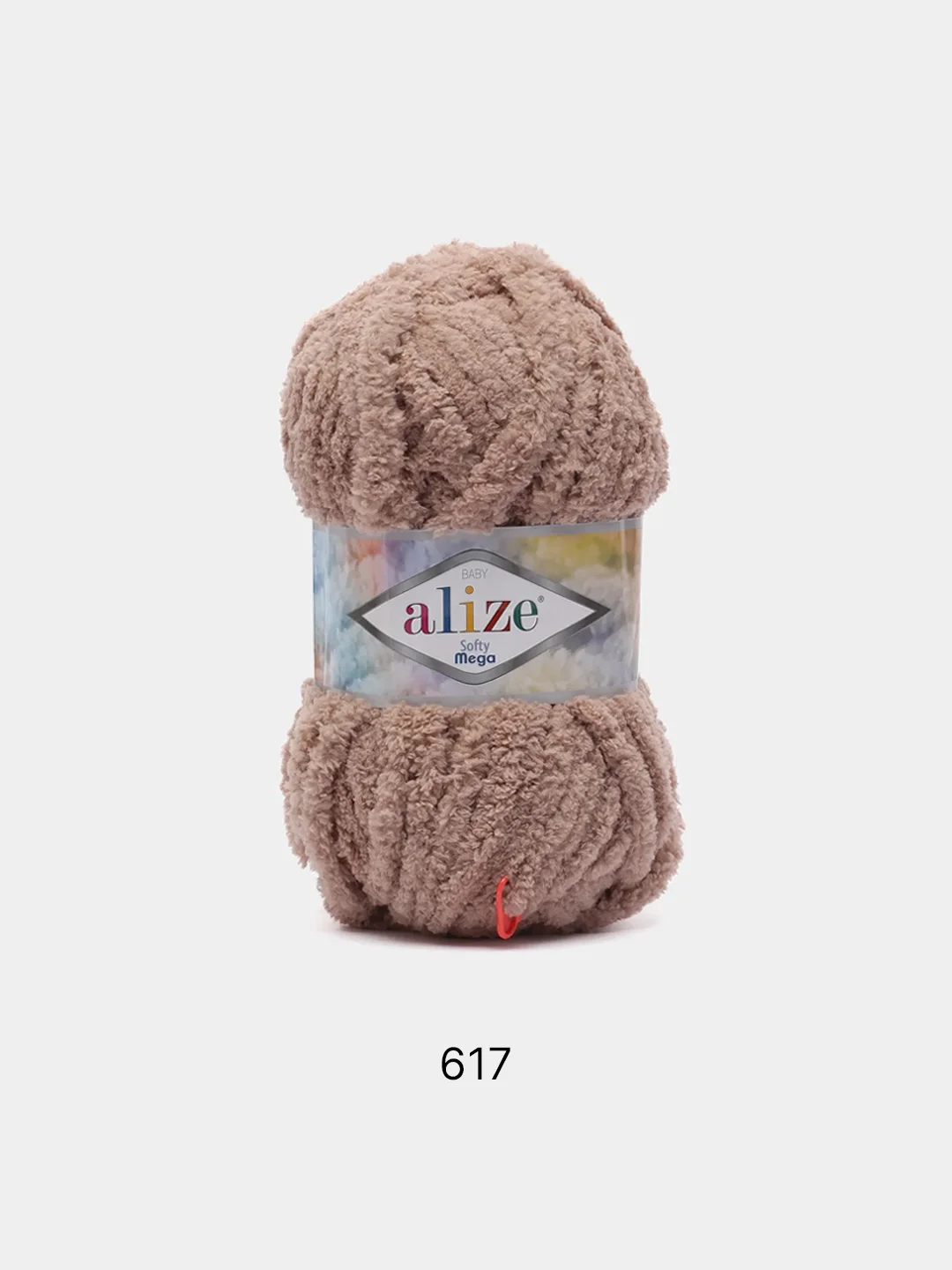 Слоновая кость пряжа Alize Softy Mega, 100г,70м