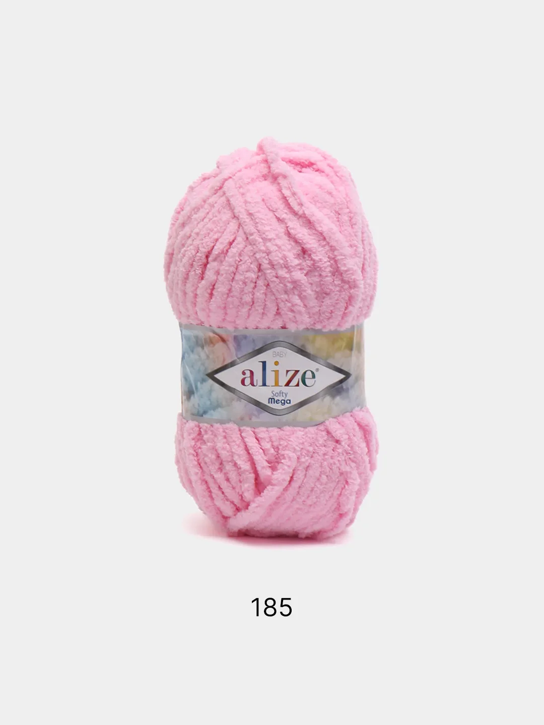 Конфетный пряжа Alize Softy Mega, 100г,70м