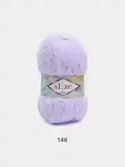 Лавандовый пряжа Alize Softy Mega, 100г,70м